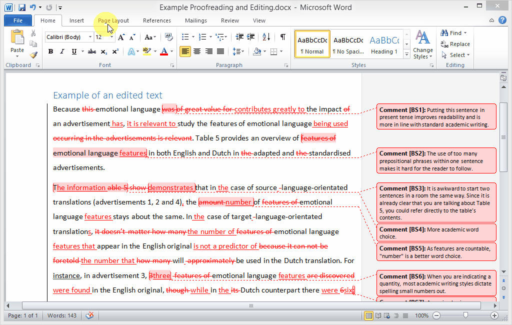 word for mac remove editing symbols
