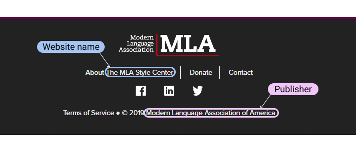 mla blog citation