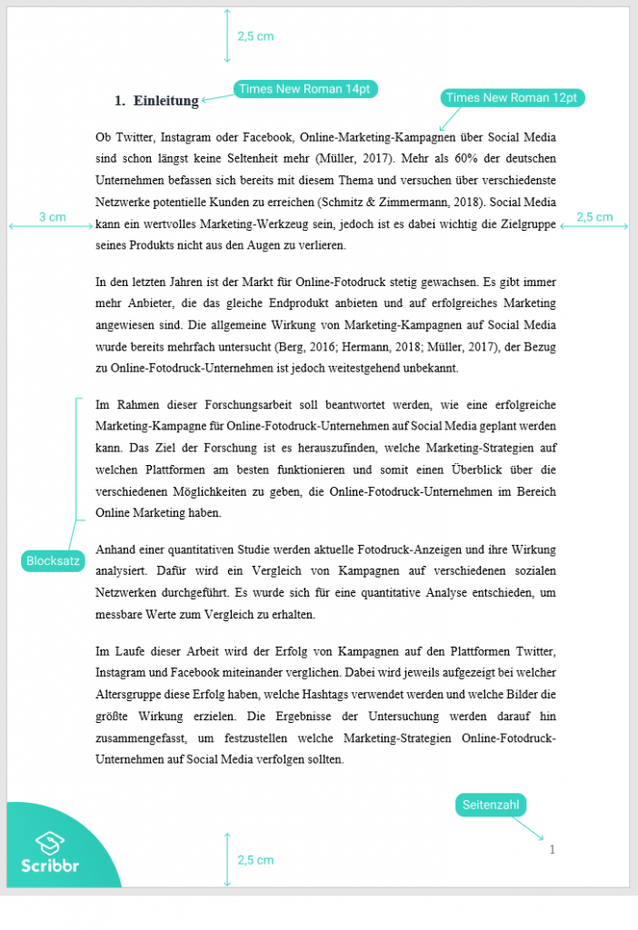 Die Formatierung deiner Bachelorarbeit + Vorlage zum Download