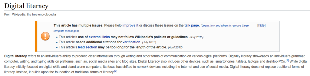 citing wikipedia in research paper