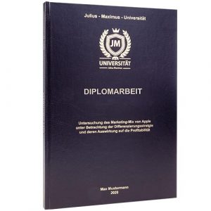 Diplomarbeit Drucken Binden 1 Online Druckerei
