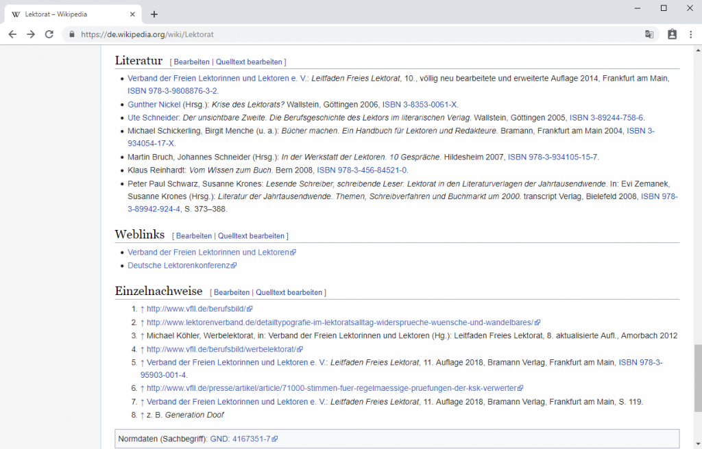 Einen Wikipedia-Artikel nach APA zitieren - mit Beispiel