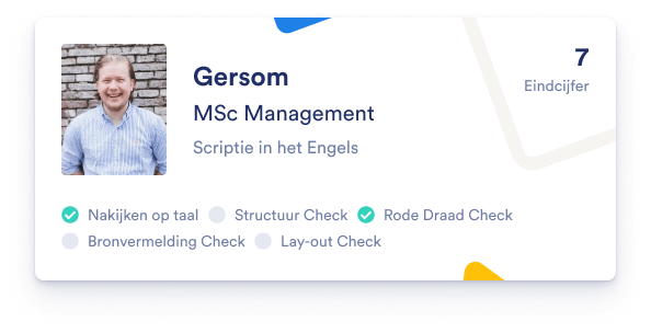 Makkelijker afstuderen met de nakijkservice van Scribbr