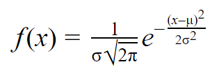 Probability density function formula