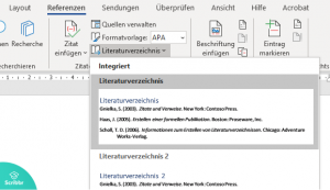 Literaturverzeichnis Word einfach und korrekt erstellen