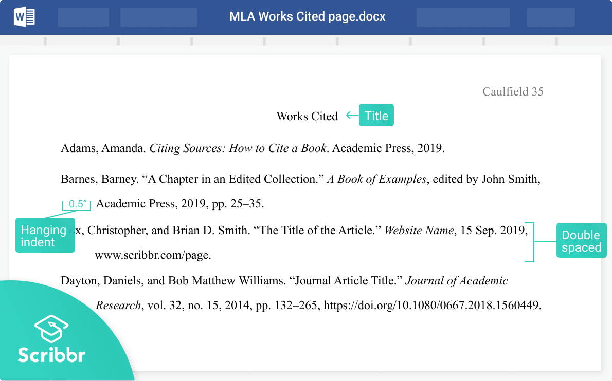 mla book citation generator