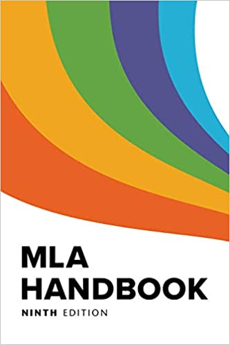 MLA handbook 9th edition