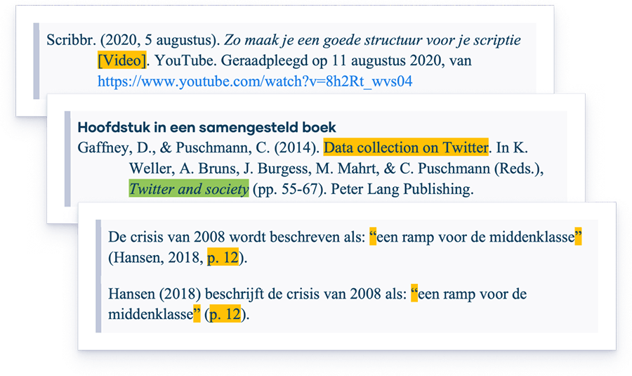 Apa Inhoudsopgave Maken Format Richtlijnen Voorbeelde 0305