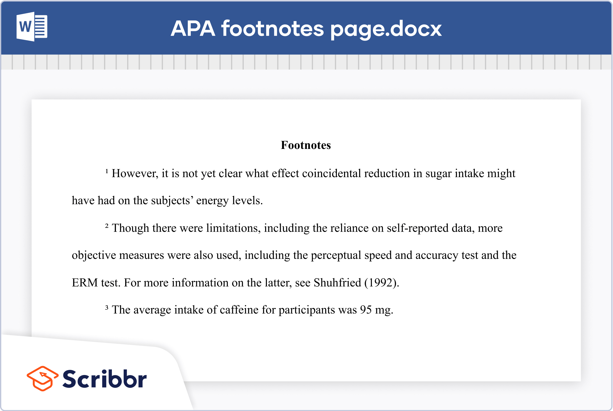 apa short paper template